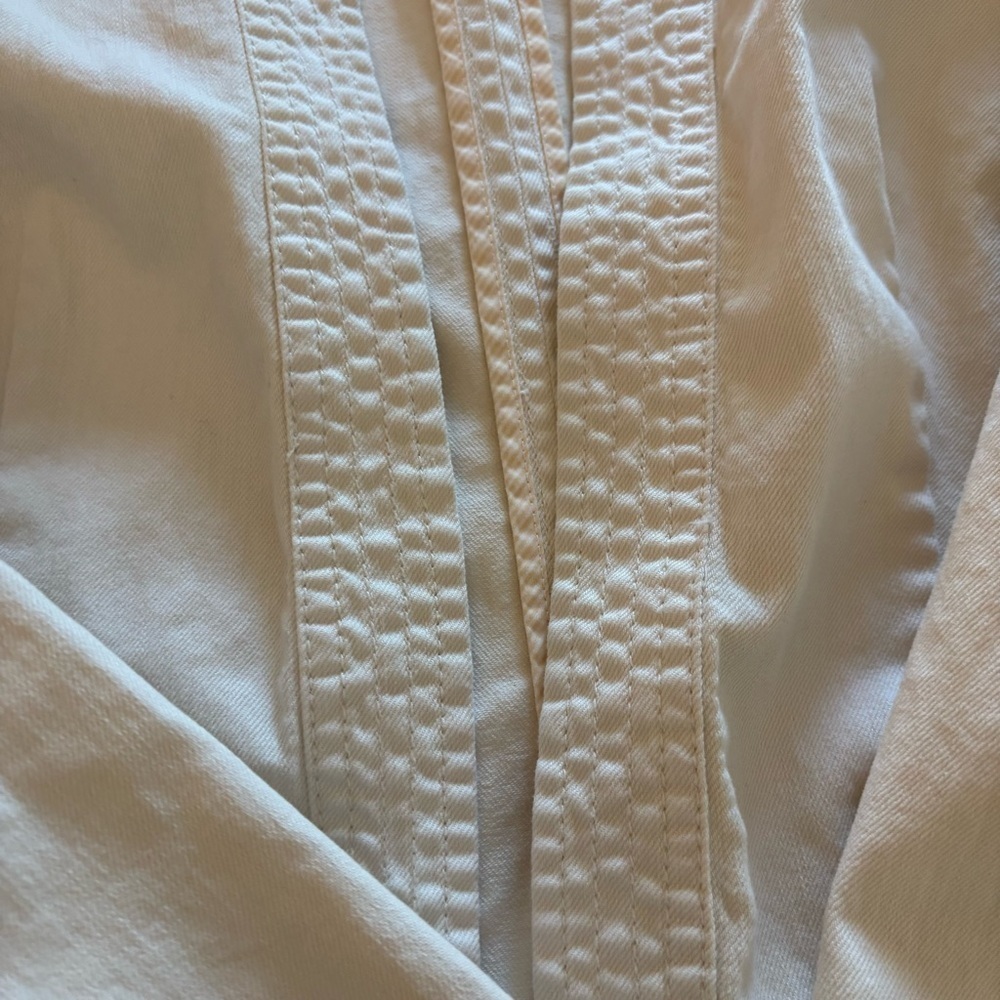LOFT Women’s Cream Denim Light Jacket - Picture 5 of 14